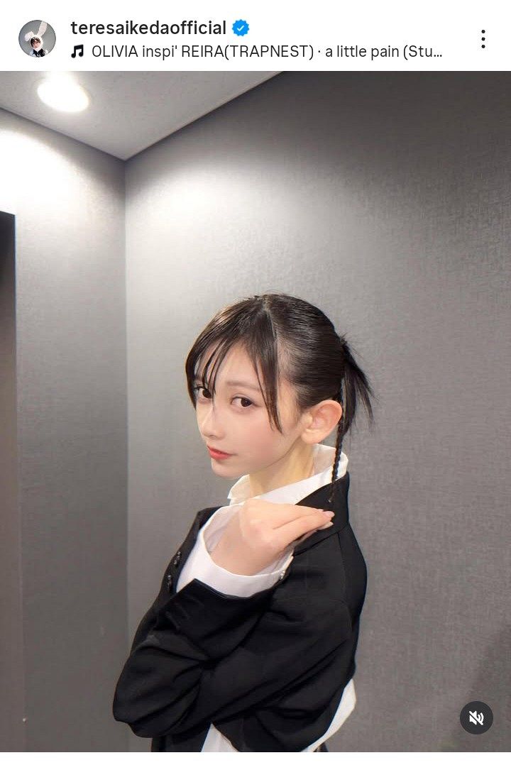 ◇池田瑛紗、「リアルレゼ」の声もあがる近影【実際の投稿】：中日