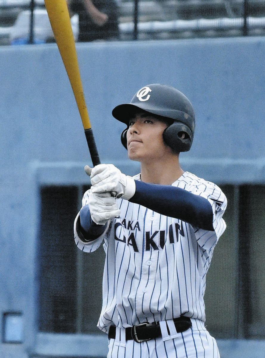 今春の近畿地区大会大阪予選で大阪2強破った大阪学院大高・今坂幸暉