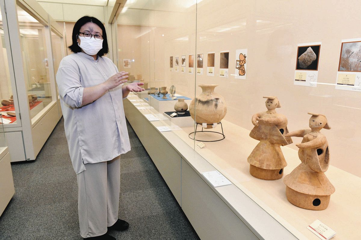古代の遺物「なにが描かれているのかな？」 三重県・鈴鹿市考古博物館