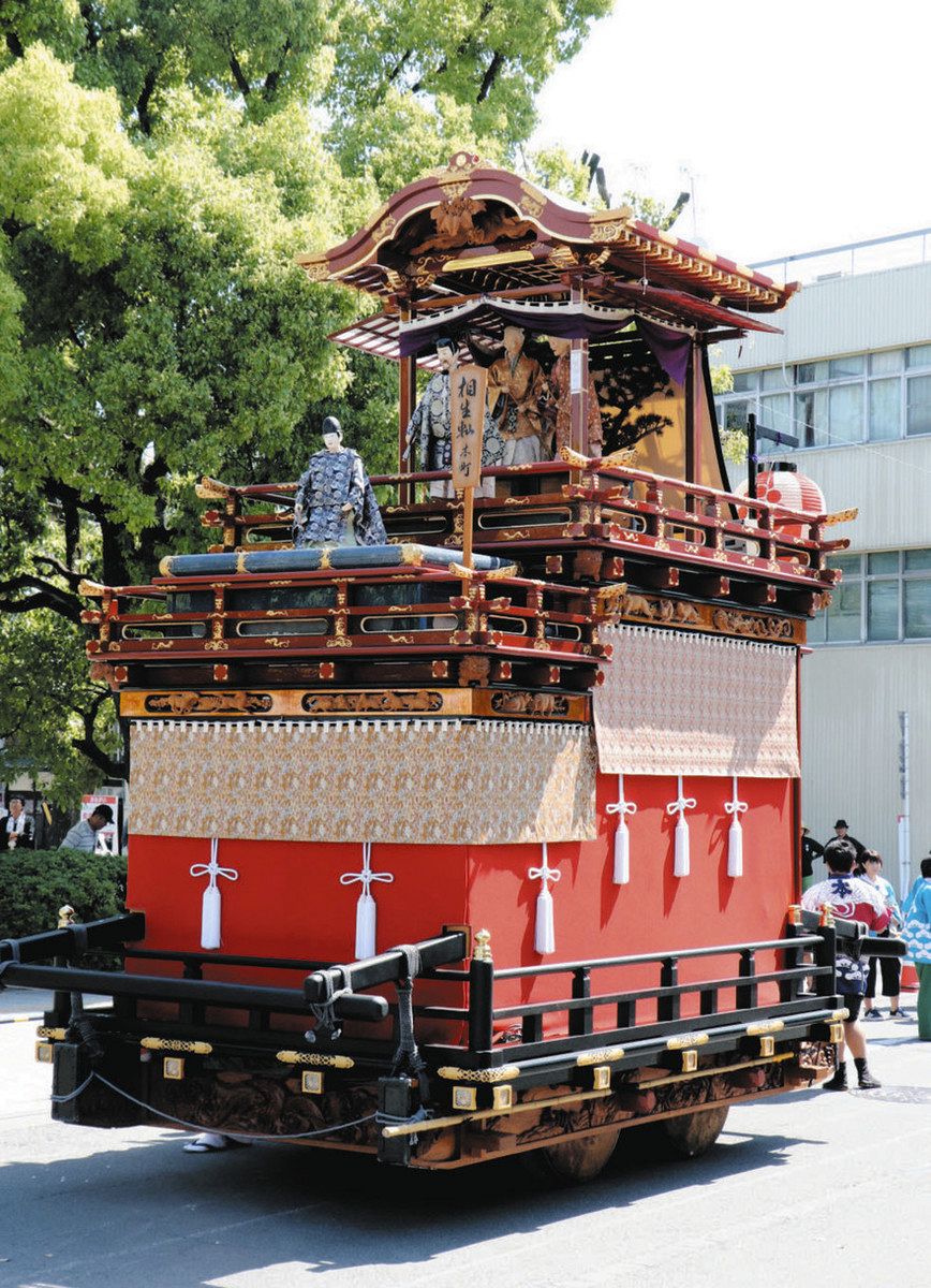 無形文化遺産登録10周年の大垣まつり 十ケ町青年部会長・田中裕介さん
