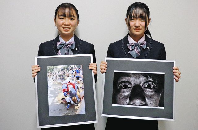 林さんと山崎さんに最優秀賞 県高校写真展、飯田女子の２人快挙：中日新聞Web