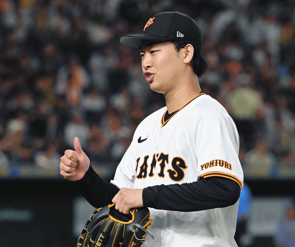 巨人・山崎伊織、阪神戦で7イニング無失点降板 7回には2死満塁で