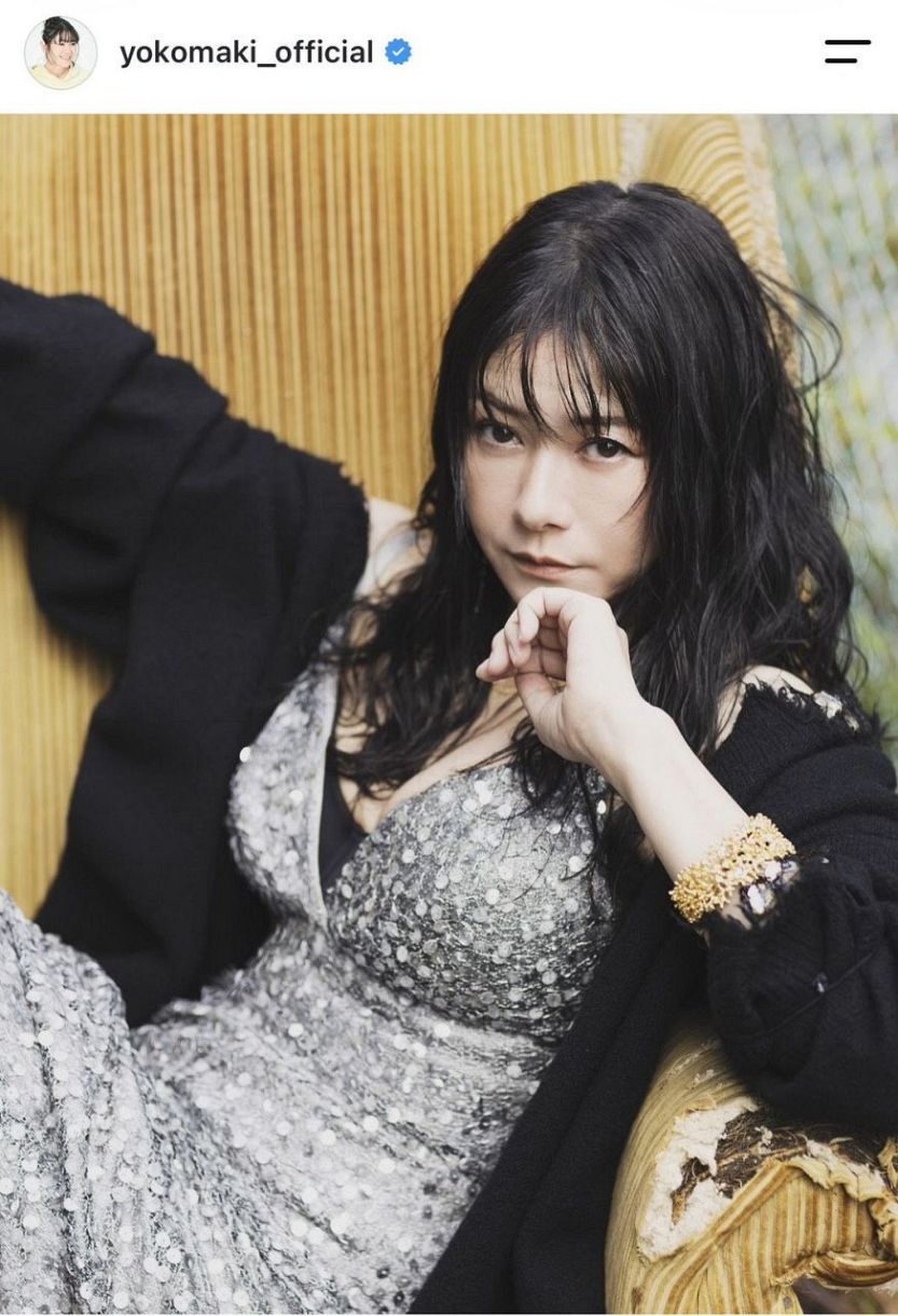 真木よう子のインスタグラムより