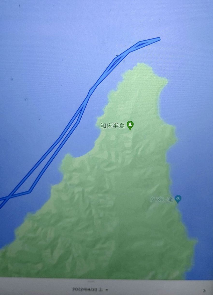 知床の観光船沈没の航跡、自宅に 死亡男性のスマホの位置情報残る：中