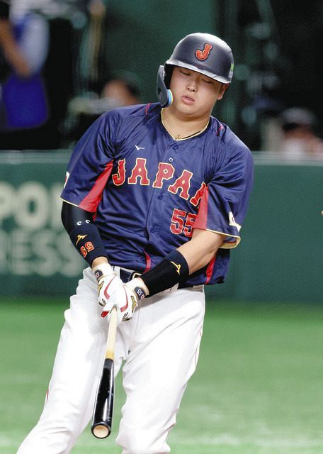 侍・村上宗隆、不振深刻…第3打席は3球三振 今大会13打数1安打で