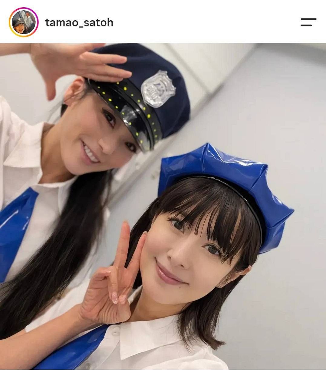 さとう珠緒のインスタグラムより