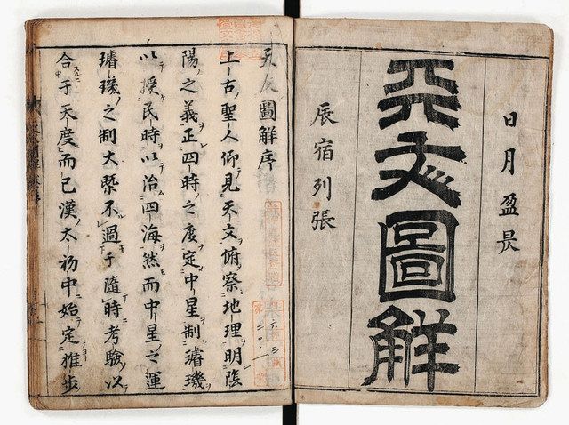 江戸期の天体、見方いろいろ 彦根、井伊家の書物や曼荼羅図を展示：中
