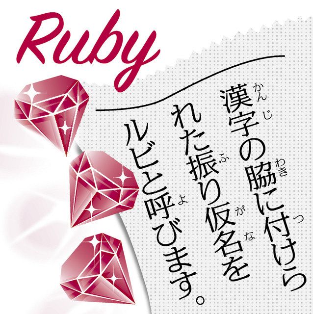 振り仮名のことを「ルビ」と呼ぶ理由は…:中日新聞Web