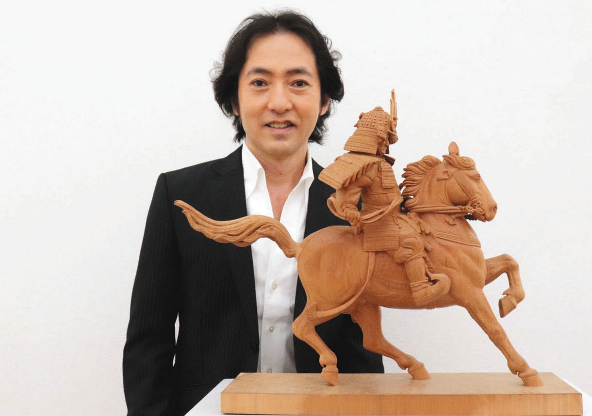芸能界にも二刀流!? 秋川雅史、二科展・彫刻に初入選 「本気で取り組ん