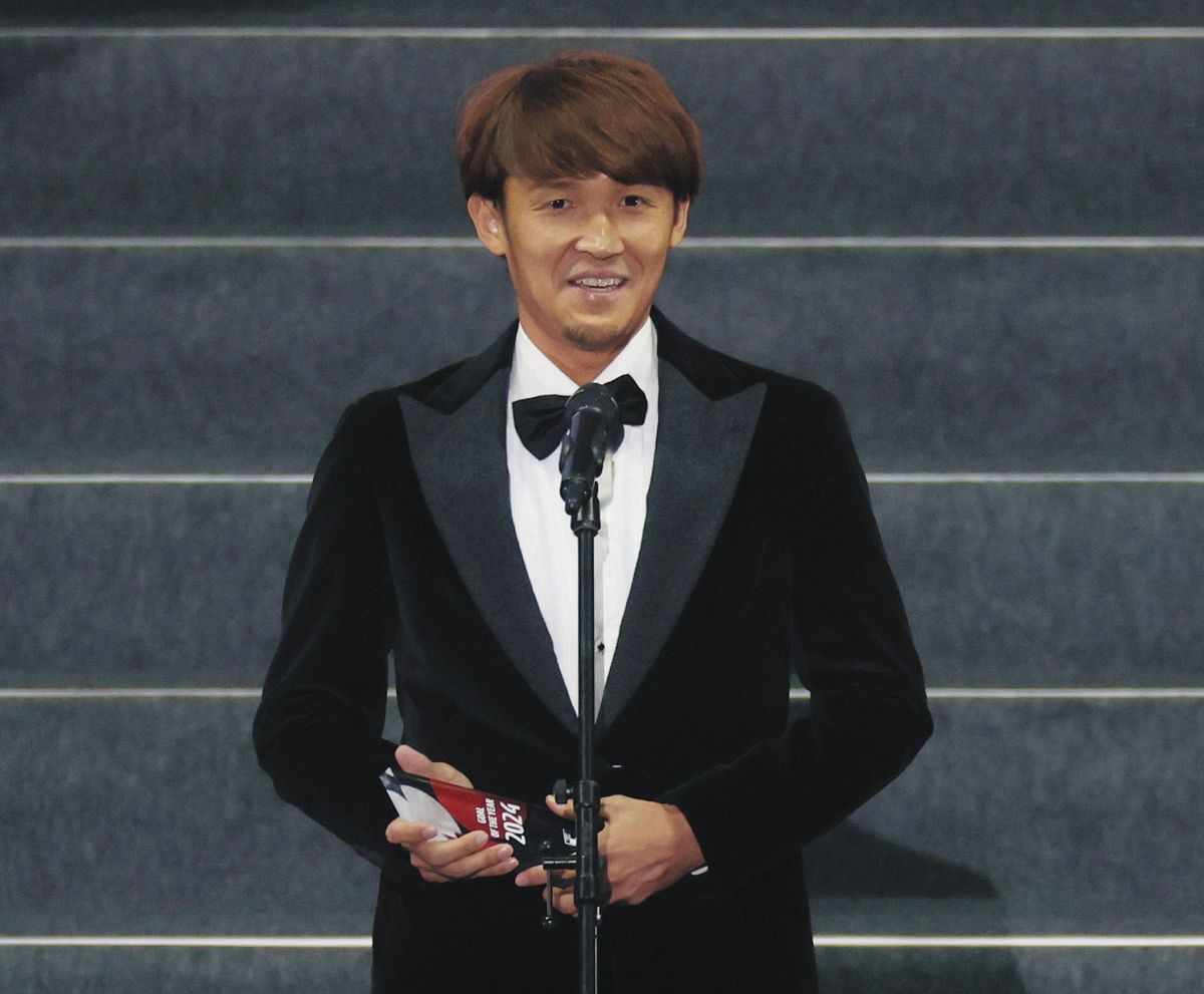 最優秀ゴール賞のG大阪・宇佐美貴史「僕の今まで取ったゴールの中でも