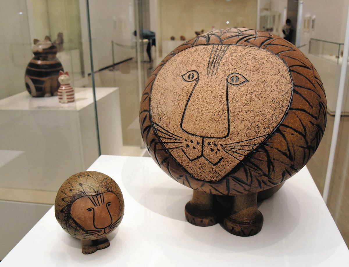 空想の動物など温か 多治見市で8日から「リサ・ラーソン展」：中日新聞Web