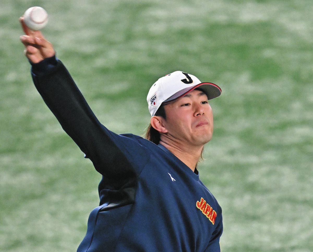 侍ジャパン』先発は西武・今井達也、中日・岡林勇希は「9番・中堅」で 