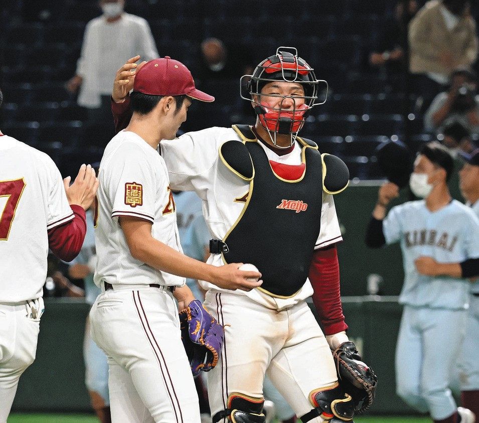 プロ注目の強肩捕手 名城大 野口が盗塁阻止3度で完封リレーをアシスト 全日本大学野球 中日スポーツ 東京中日スポーツ