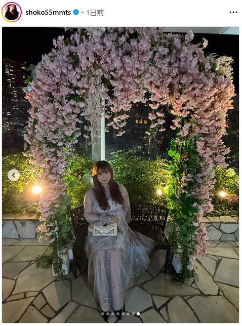 中川翔子の公式インスタグラムより