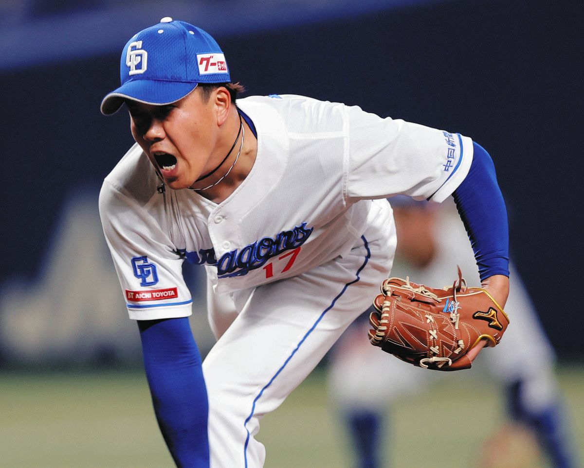 中日の開幕投手は柳裕也に決定！8年目での初の大役に立浪監督「開幕は
