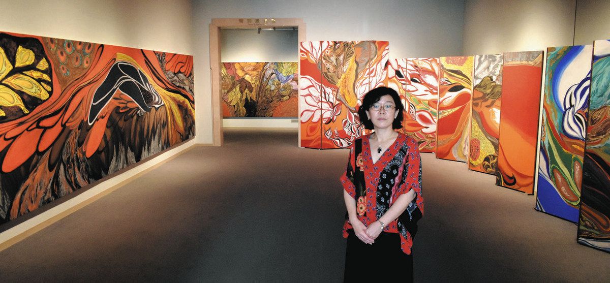 豊国木版画 【徳濱田屋版 桜花美人之図】新額装仕立 （日本美術振興