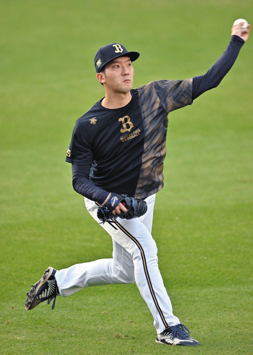 オリックス 田嶋大樹投手 ユニフォーム(M) - 野球