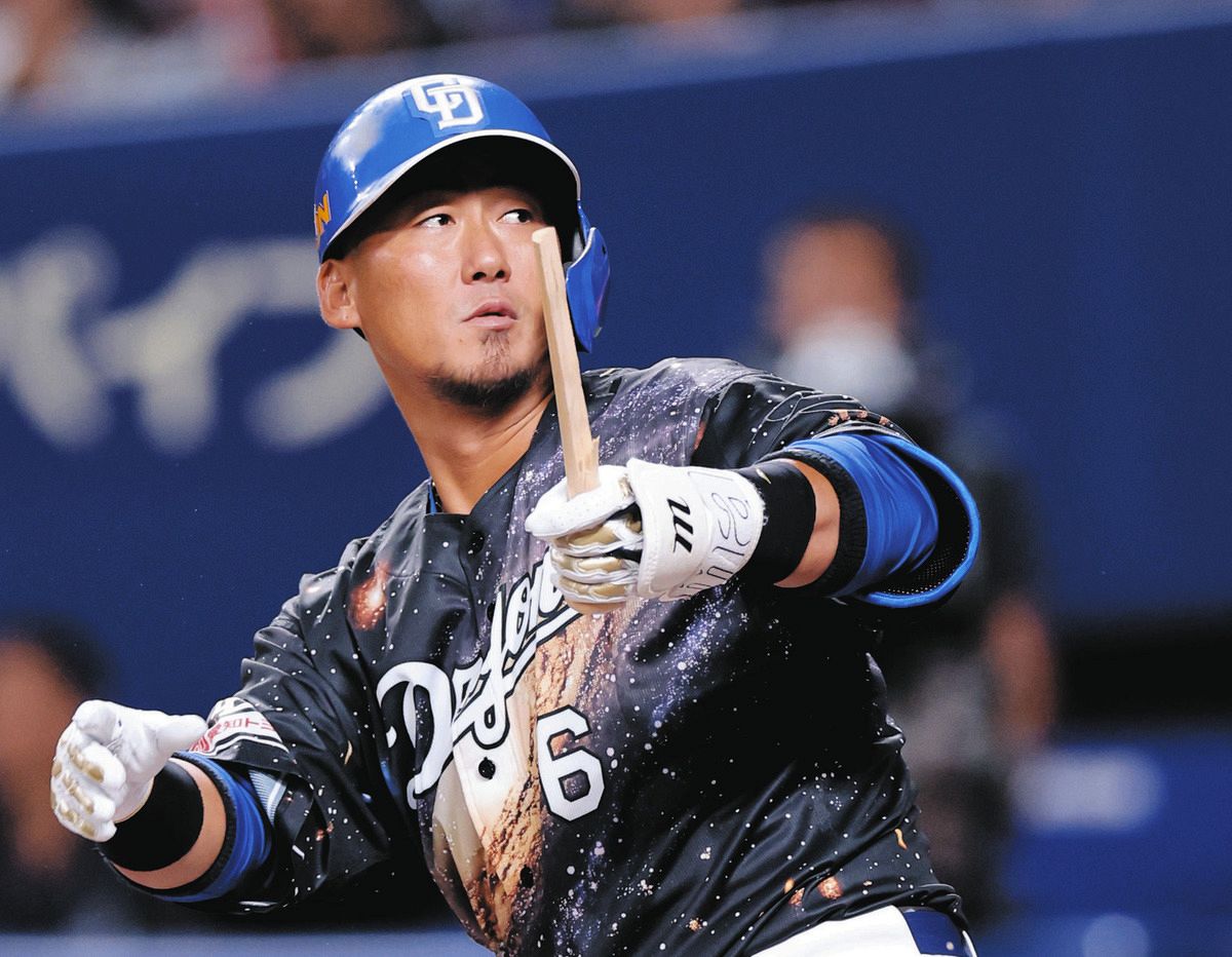 中日】出場登録抹消の中田翔は「体調不良」 井上監督明かす「2