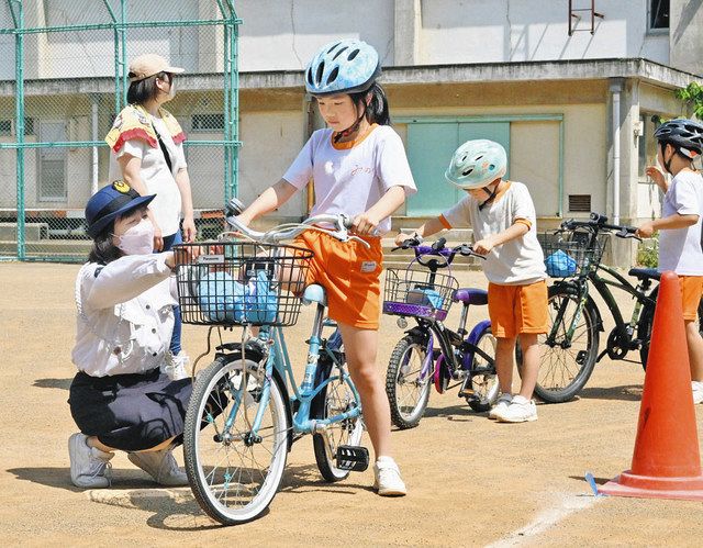 自転車ルール守ろう 福井・豊小で教室：日刊県民福井Web
