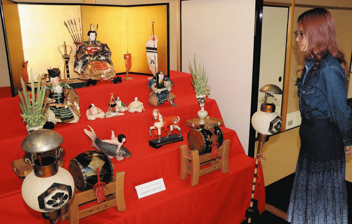 江戸から大正の豪華な武者人形 大津で展示：中日新聞Web