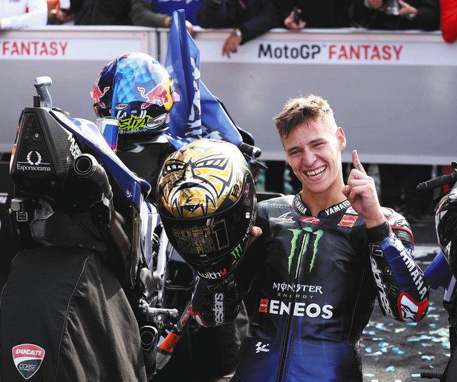 クアルタラロがモトGP初王者に、フランス人初：中日スポーツ・東京中