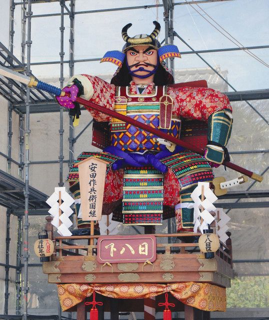 金津祭開幕 山車展示のみや地区内を巡行：日刊県民福井Web