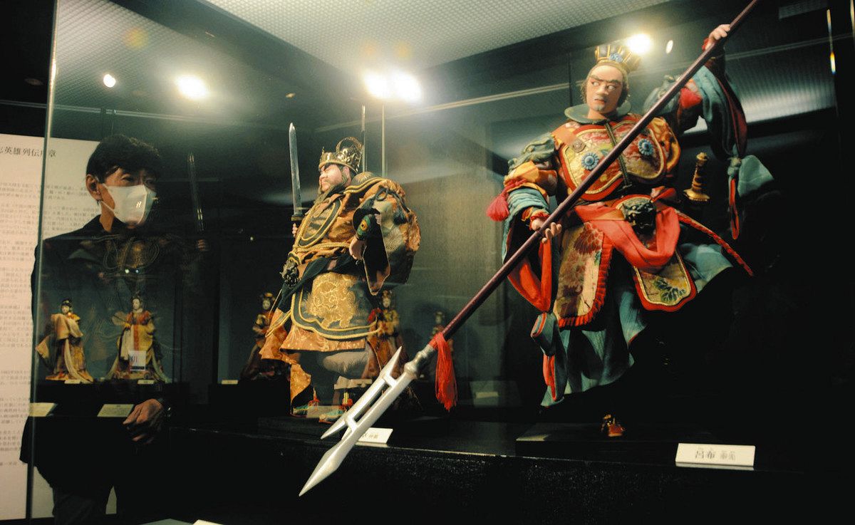 圧巻！三国志の武将らの勇姿 飯田市川本喜八郎人形美術館で生誕100年