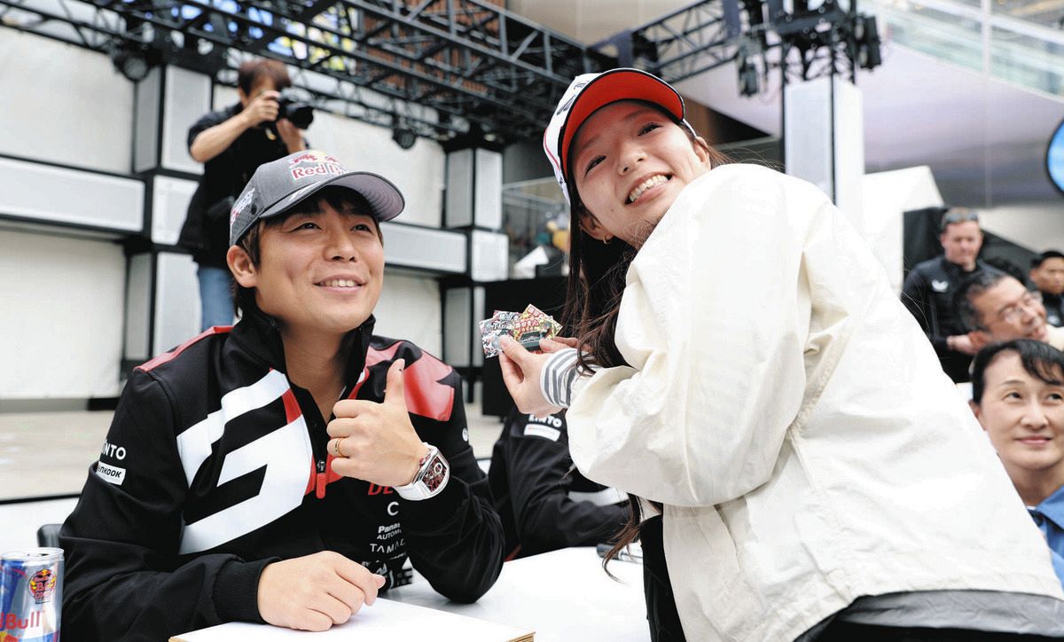 勝田貴元「今年こそ優勝を狙う」 名古屋・久屋大通公園で「ラリー