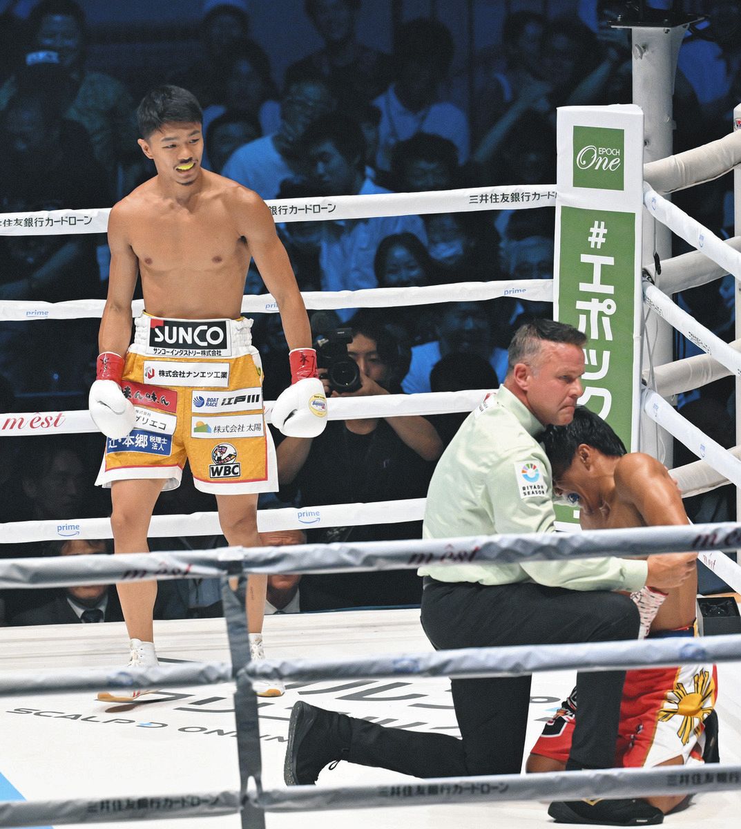 中谷潤人　WBC&IBFバンタム級統一戦 Tシャツ　会場限定　Lサイズ wowshop on X: 