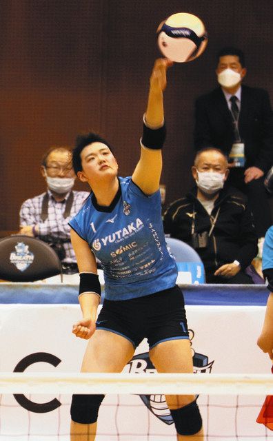 バレーボールVリーグ2部・ブレス浜松＞ ホーム最終戦1−3で敗れる