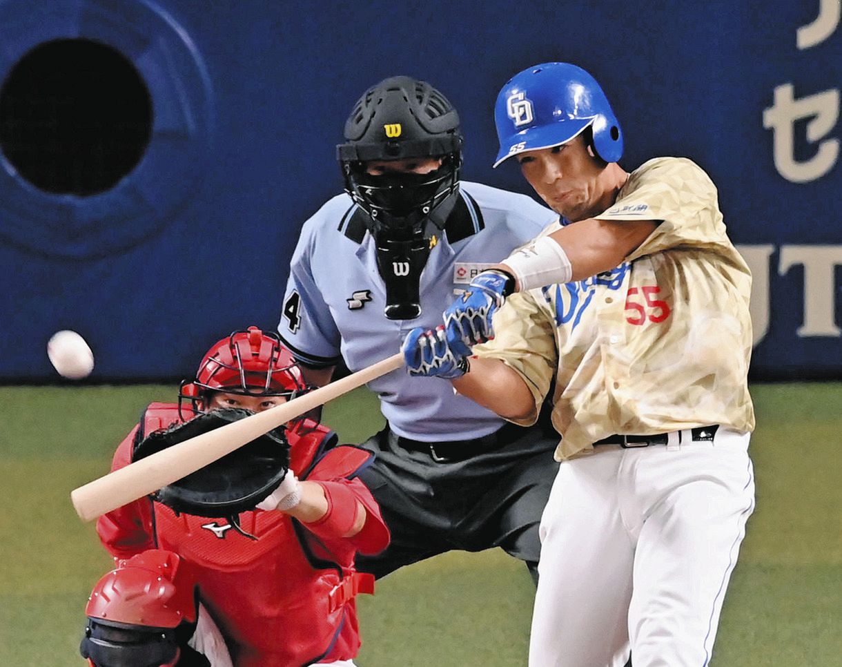 中日ドラゴンズ 福田永将 バット（福田永将が今季第1号！この