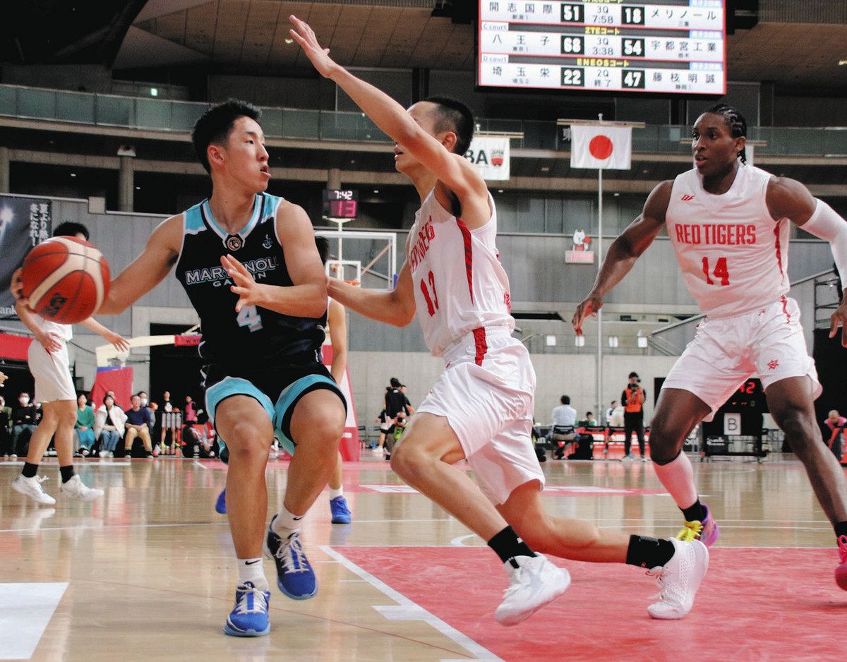 前回覇者の壁高く、四日市メリノール学院敗退 全国高校バスケ男子：中