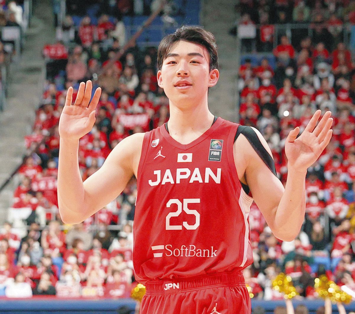 バスケ日本代表、18歳の川島悠翔が空気を変えた 「自分の役割が来たな