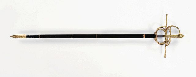 甲賀・藤栄神社に伝わる「水口レイピア」 刀身、日本製ではなかった