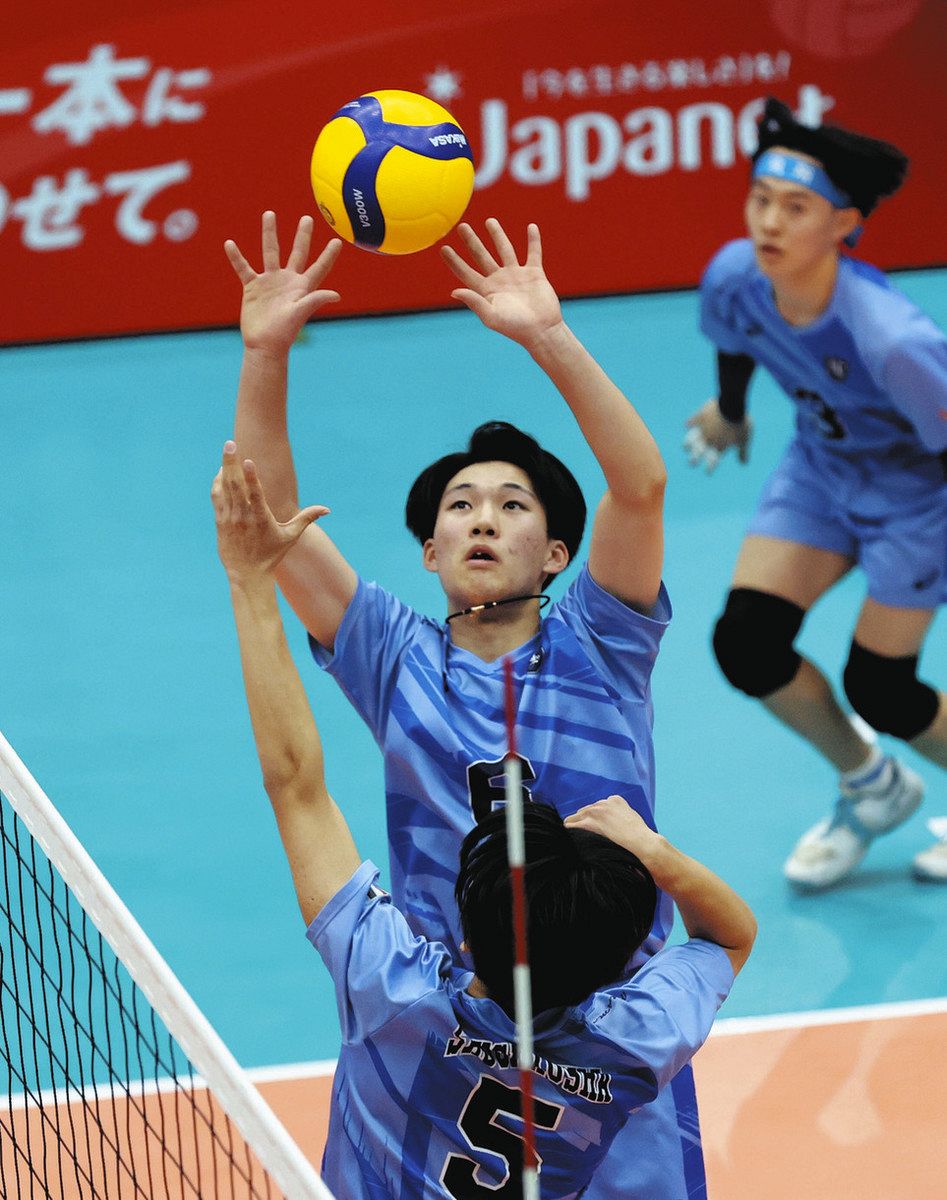 春高バレー 浜松修学舎（男子）初戦突破 富士見（女子）も競り勝つ：中