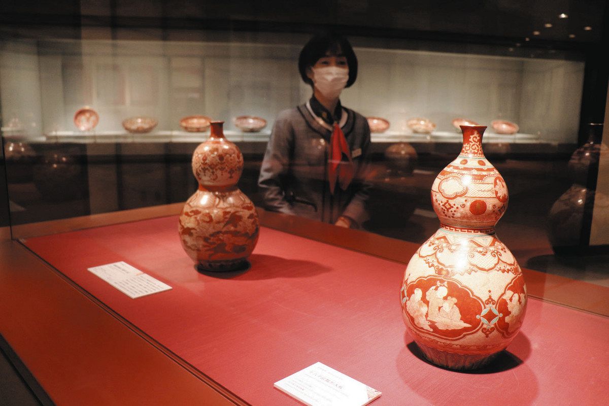宮本屋窯300点 網羅 石川県九谷焼美術館で赤絵の極致展：北陸中日新聞Web
