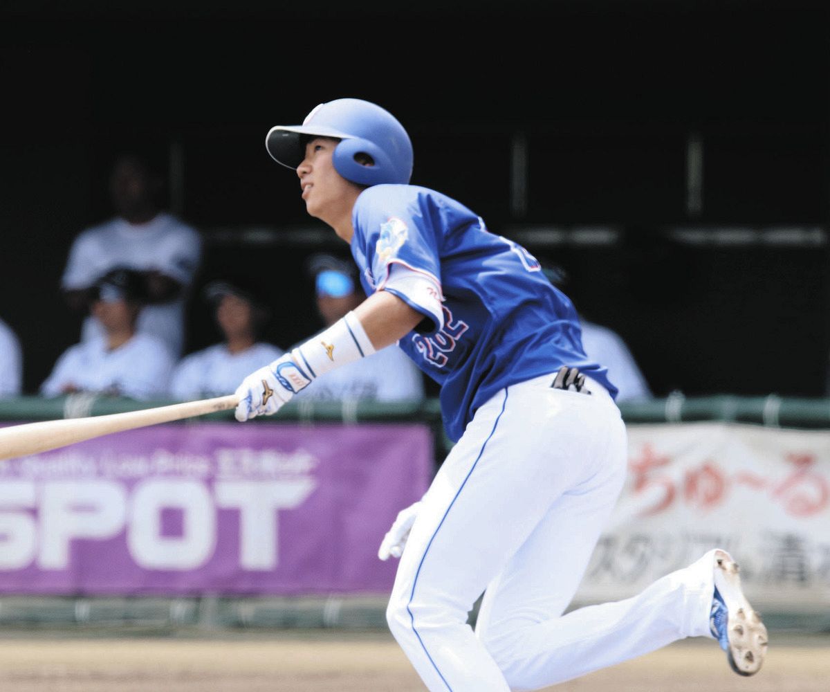 中日2軍】育成・中村奈一輝がプロ初本塁打…期待の2年目、逆風を
