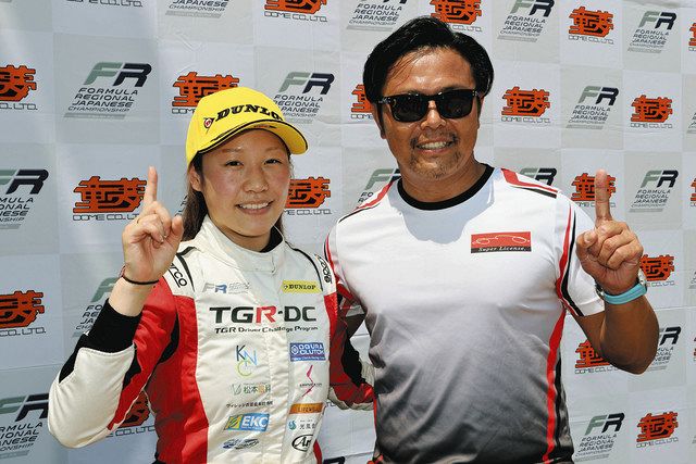 小山美姫 完全制覇 ポールtoフィニッシュでFRシリーズ5連勝：中日