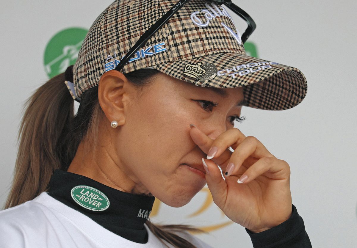 女子ゴルフ・上田桃子、サポーター待つ18番グリーンに「『ああ、最後か