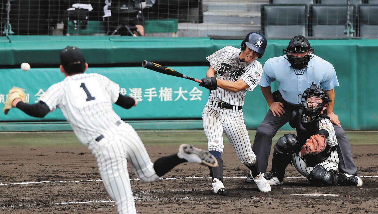 夏の甲子園】好投手・風間球打を打って明徳義塾16強！ヤクルト古賀
