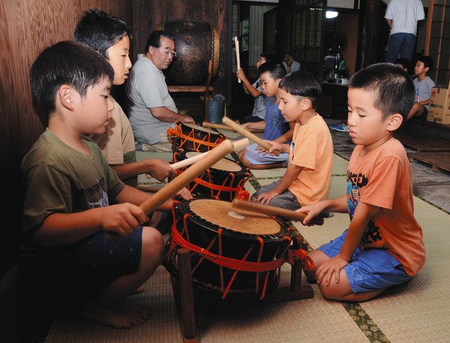 おはやしの太鼓や横笛…音でつくり上げる 22・23日、津島天王祭：中