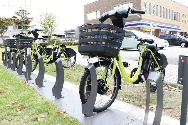 自転車「まちのり」快調 運用変更後 8月に利用者最多:北陸中日新聞Web