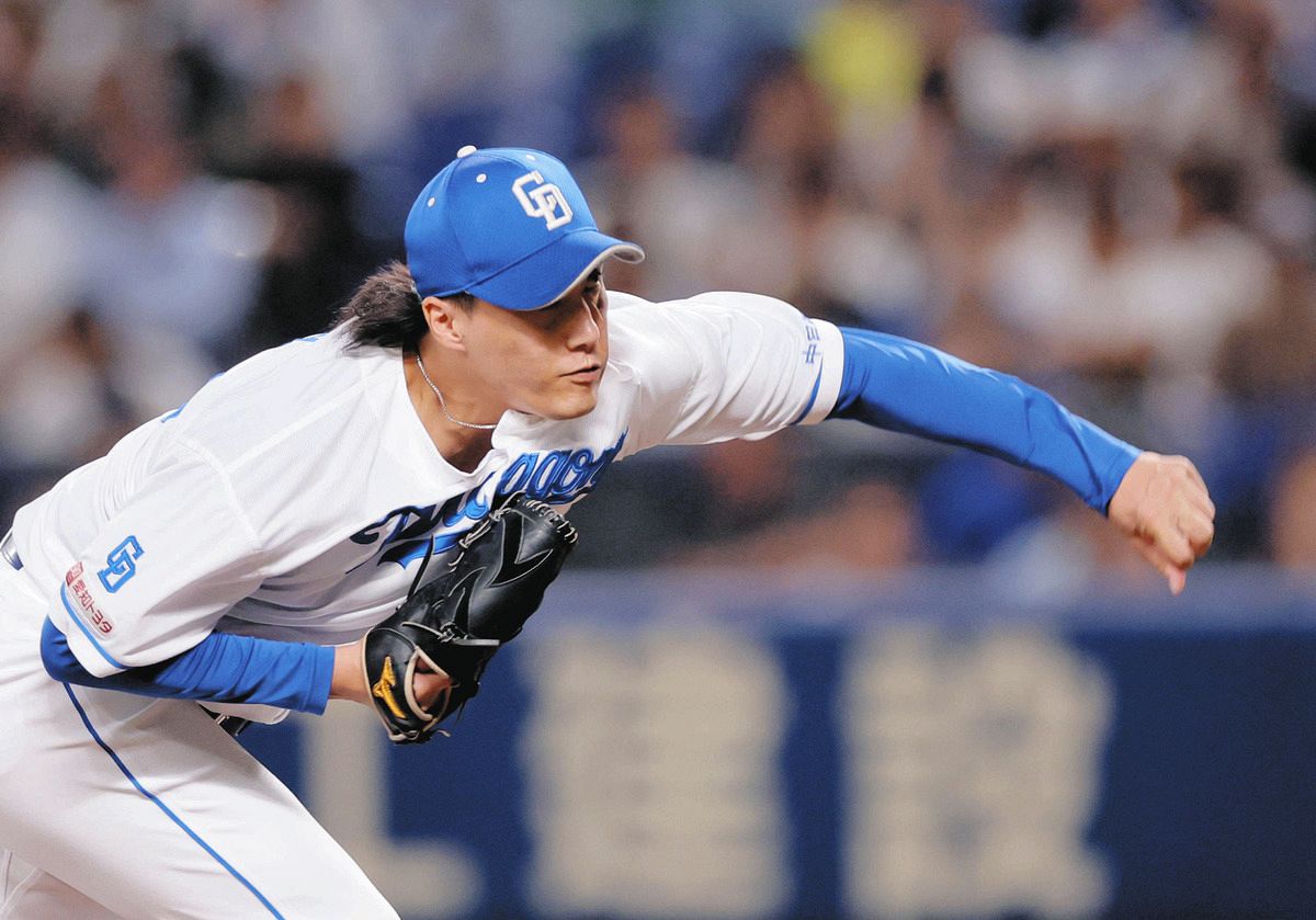 中日・斎藤綱記、「もう1点も与えられなかった」ピンチ招くも無失点