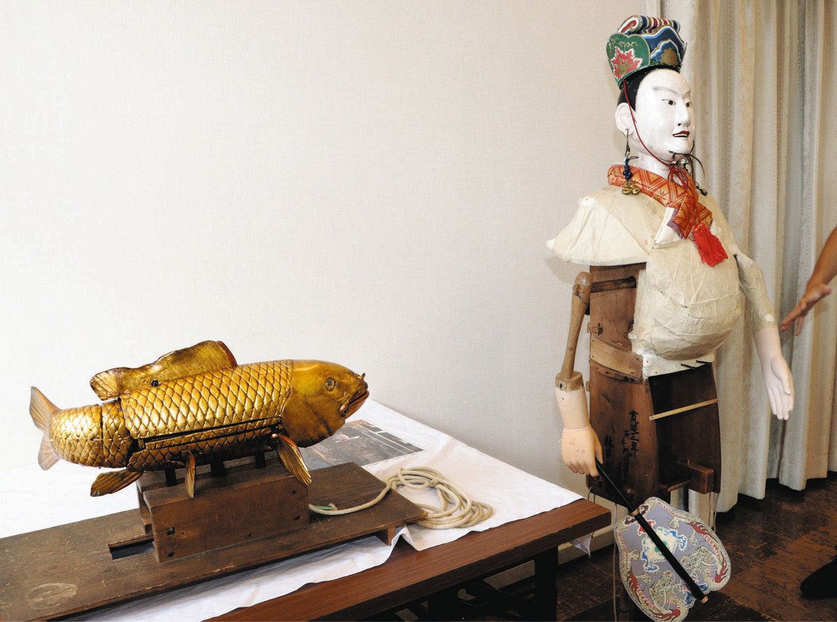 幕を新調、からくり修理 大津祭の曳山「西王母山」など：中日新聞Web