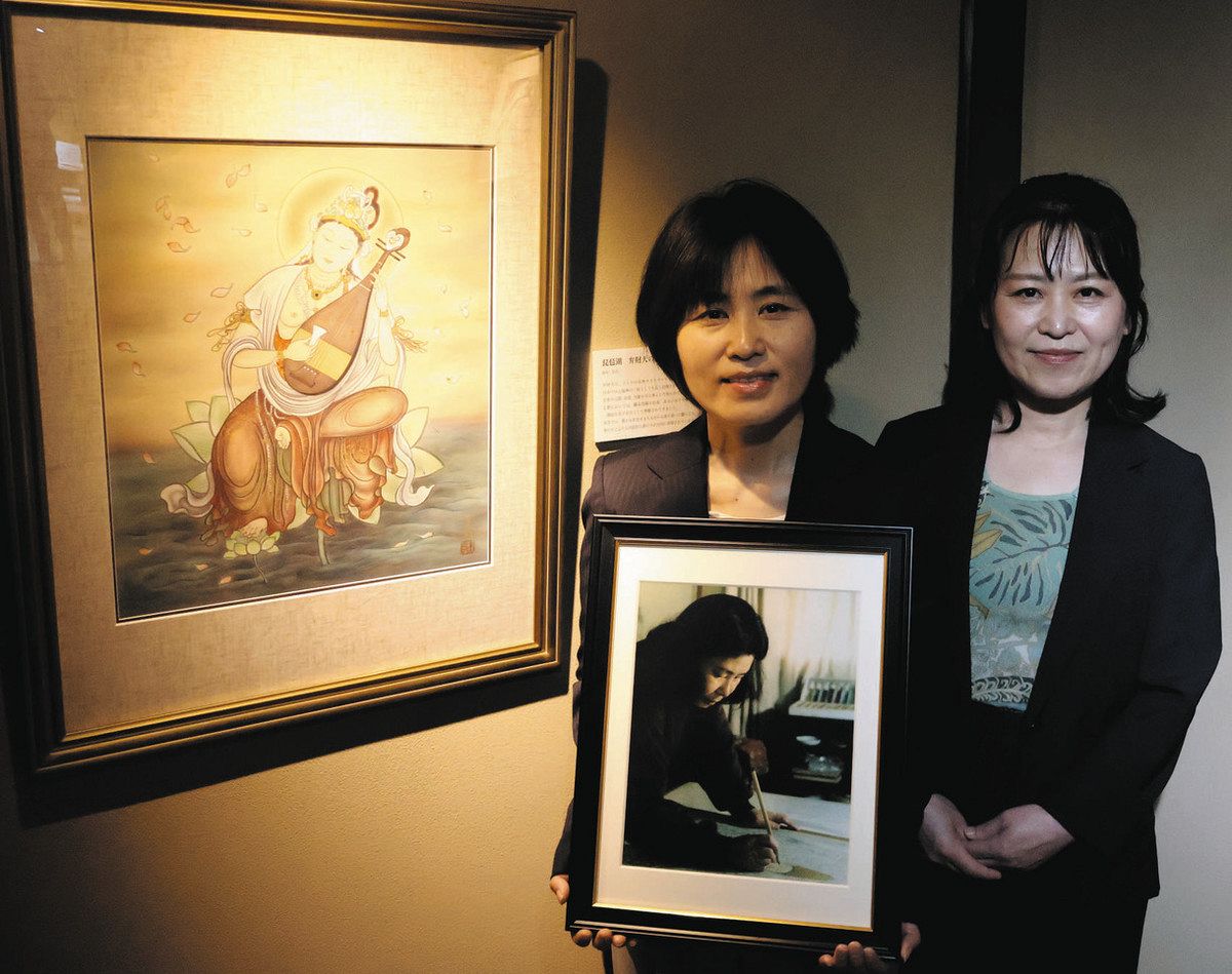 娘に託した「いつか展覧会を」 日本画家・西村美都さん没後1年、伊賀で