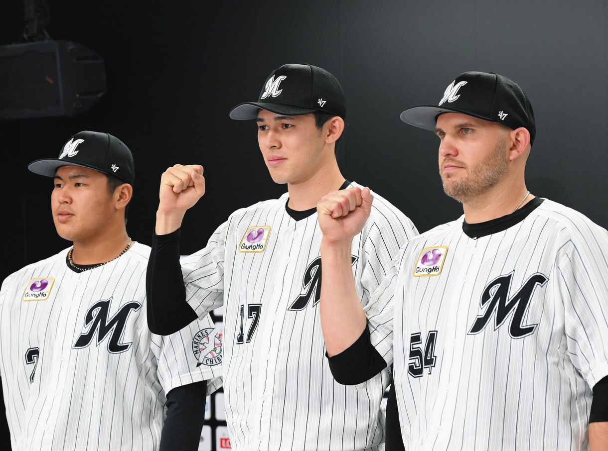 マイナビオールスター　千葉ロッテマリーンズ　佐々木朗希　Tシャツ　Mサイズ 2022マイナビオールスター Tシャツ （ロッテ・佐々木朗希が