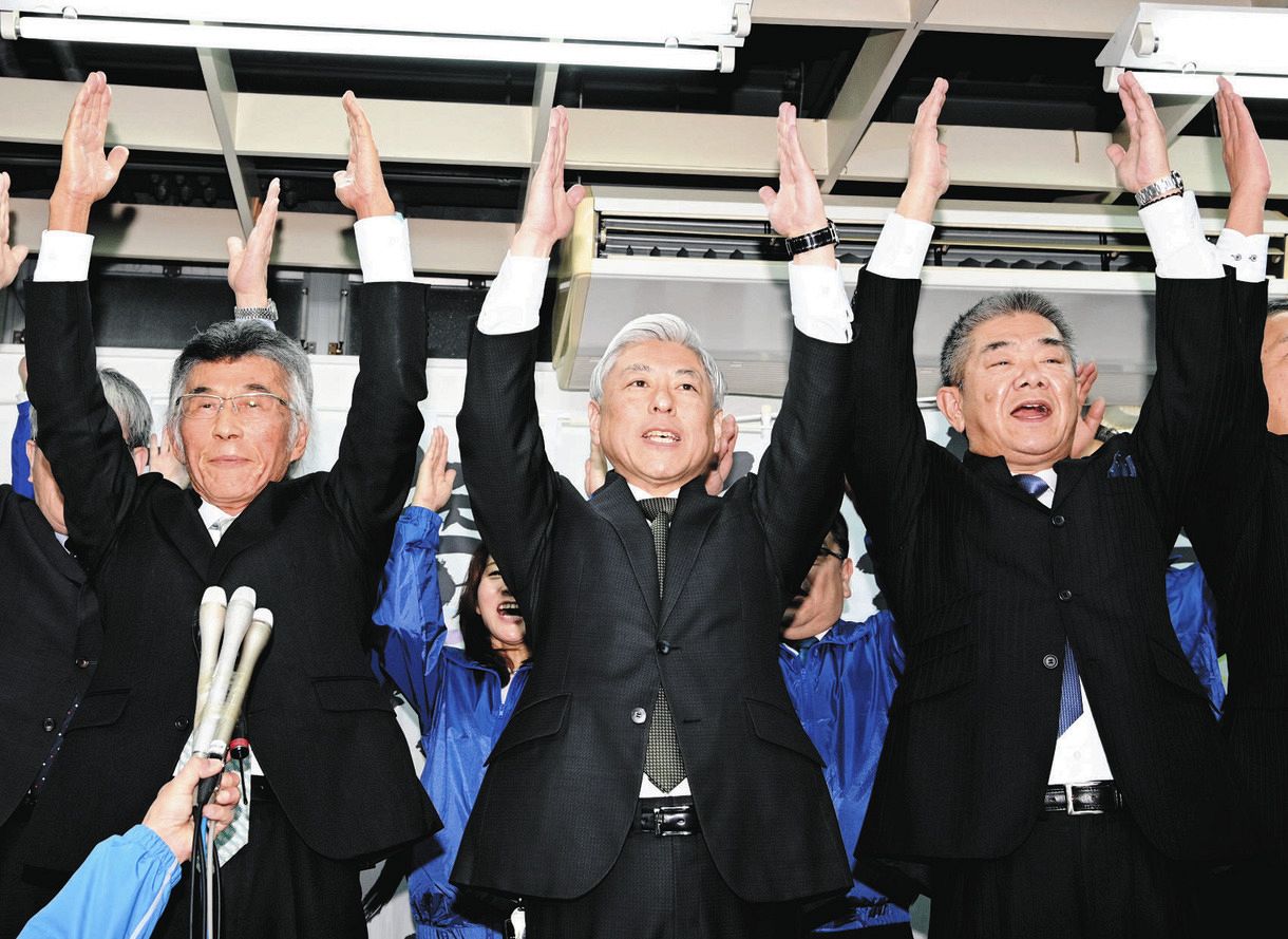 大津市長選挙、佐藤健司さんが再選確実 自民・公明など支援で与野党 