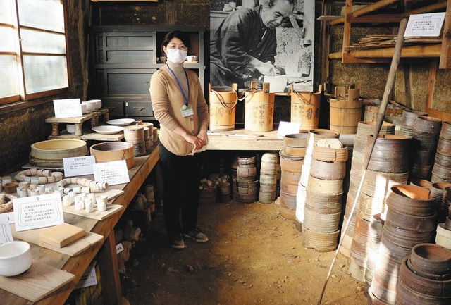 人間国宝作陶の小屋、21日から内部初公開 可児の荒川豊蔵資料館：中