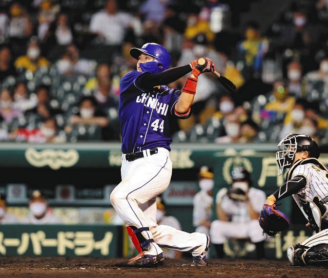 中日ドラゴンズ 44 郡司裕也選手支給バット&手袋 ミズノ NPBマーク入り 