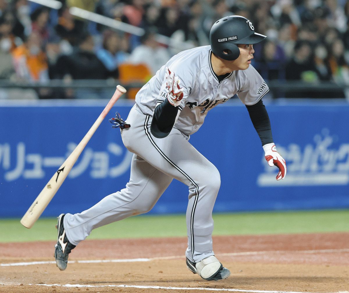 巨人ドラ3・荒巻悠、プロ初安打 開幕2軍スタートに悔しい思い